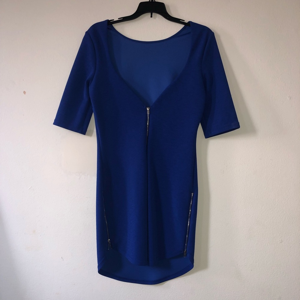 Blue Club Dress - Picture 2 of 2